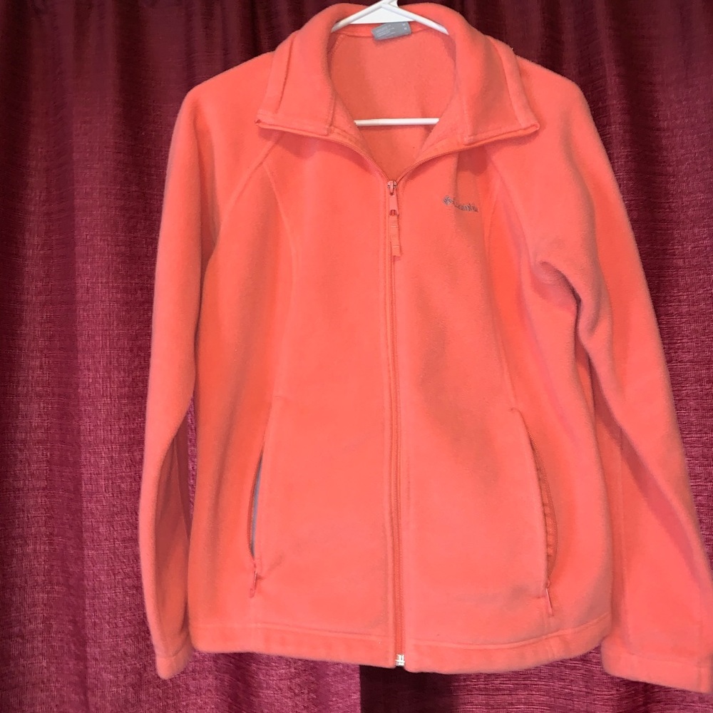 Fleece columbia zip up